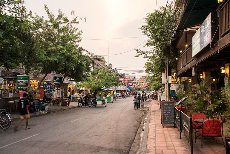 Cambodian street