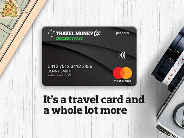 The Travel Money Oz Currency Pass is a travel card and a whole lot more
