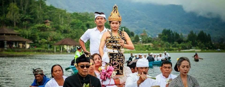 Ida Resi Alit, High Priestess of Bali, Indonesia. Image from:  httpsidaresialit.org