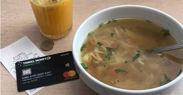 Soup and Currency Pass