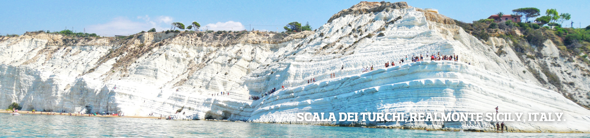 Dreamy lunar white cliffs of Scala Dei Turchi, Sicily, Italy