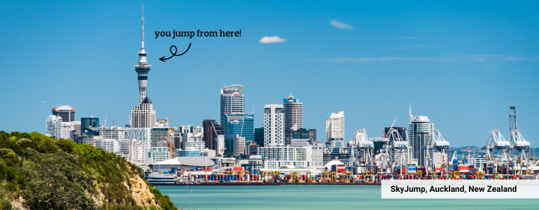 SkyJump, Auckland, New Zealand, Adventure Travel Experience NZ