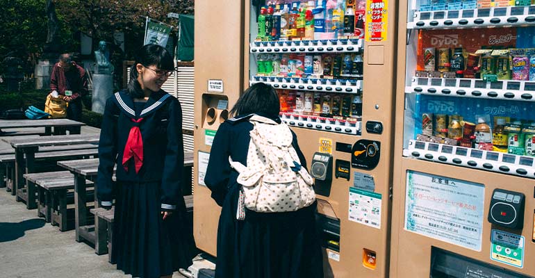 Japanese vending machine