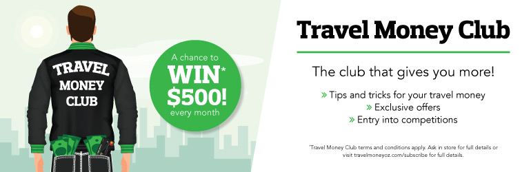 Travel Money Club banner