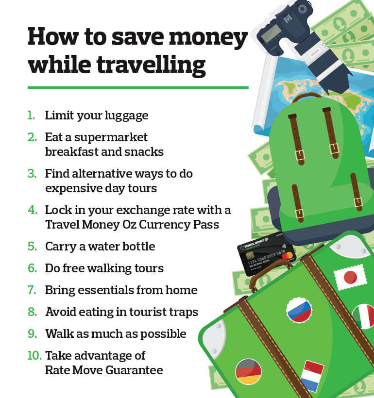 How to save money while travelling 