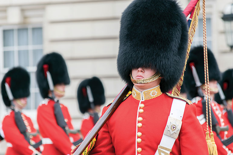 United Kingdom Buckingham palace guards