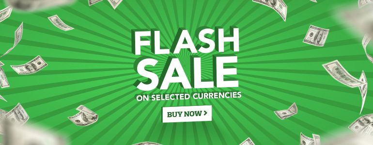 Click frenzy currency sale