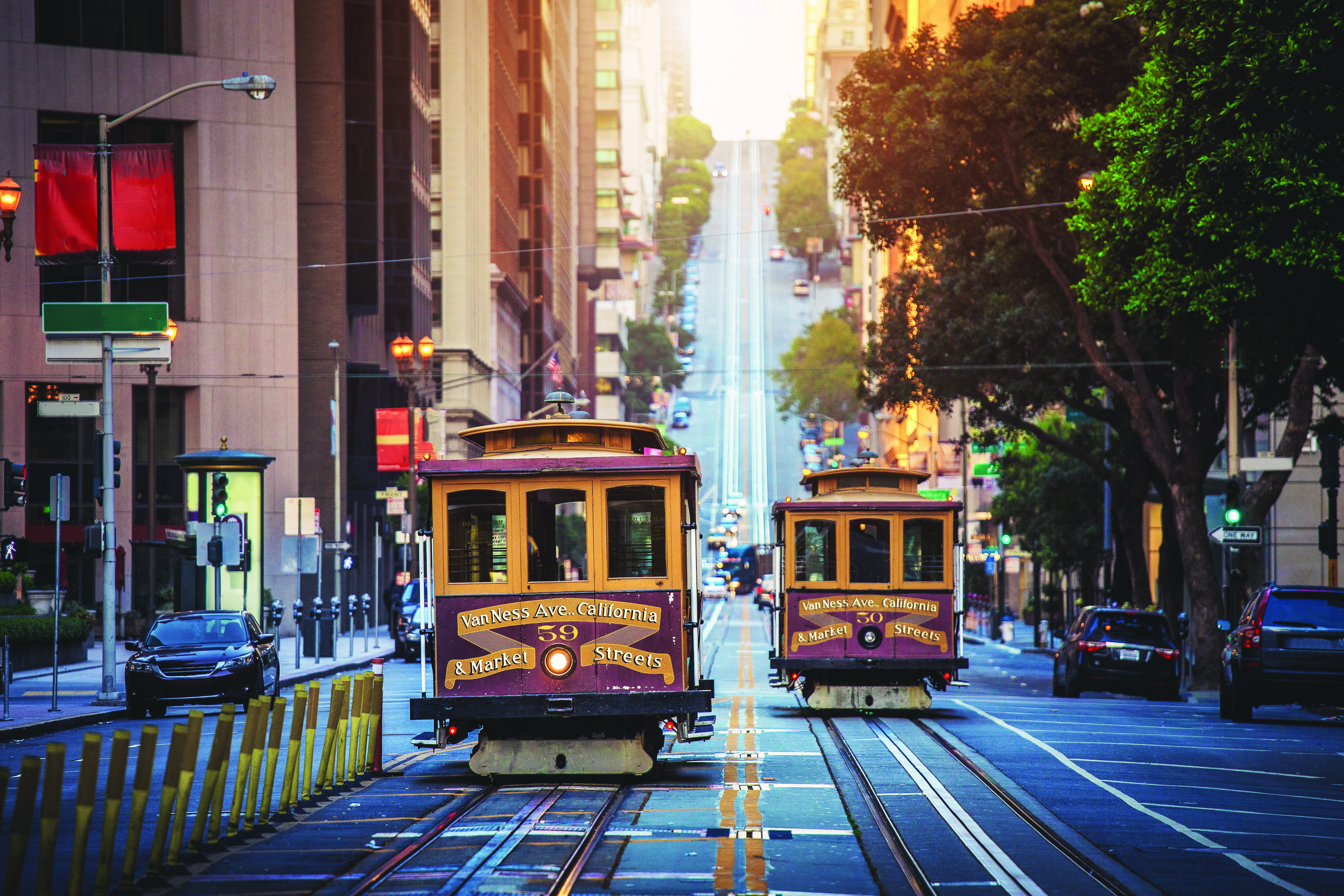 Trams in San Francisco